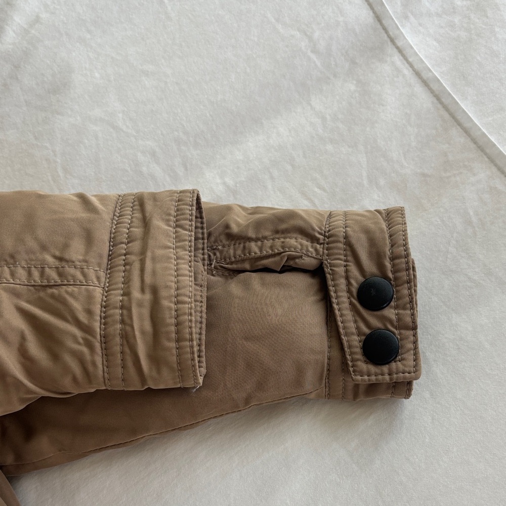 ZARA Hooded Baby Puffer Jacket (Brown) Size 18-24 Months - Picture 4 of 5